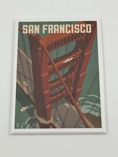 San Francisco Golden Gate Bridge Ca Fridge Magnet 3.5x2.5? Lantern Press