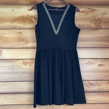 H&M Dress Womens Medium Black Classy Timeless Capsule Occasion Cocktail