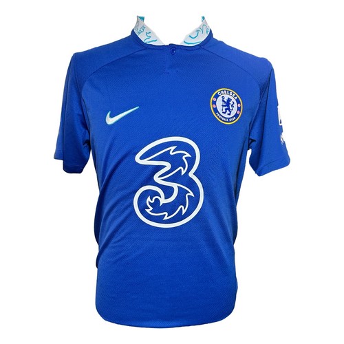 Maglia calcio Mason Mount Chelsea blu Nike firmata BAS COA - Foto 4 di 5