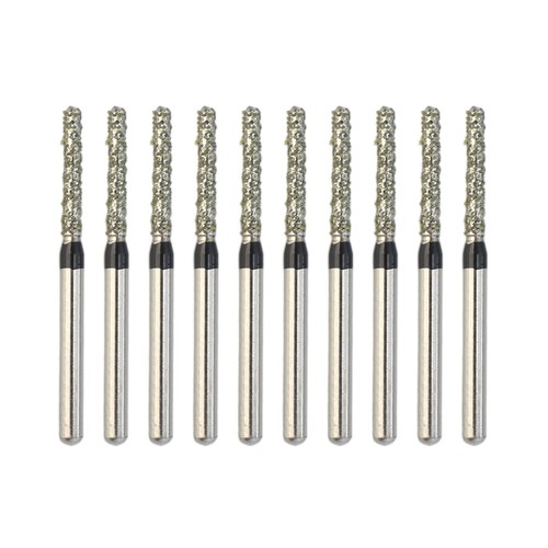 Dental Burs Diamond FG High Speed Round End Taper Ball Football Cylind - Picture 48 of 175