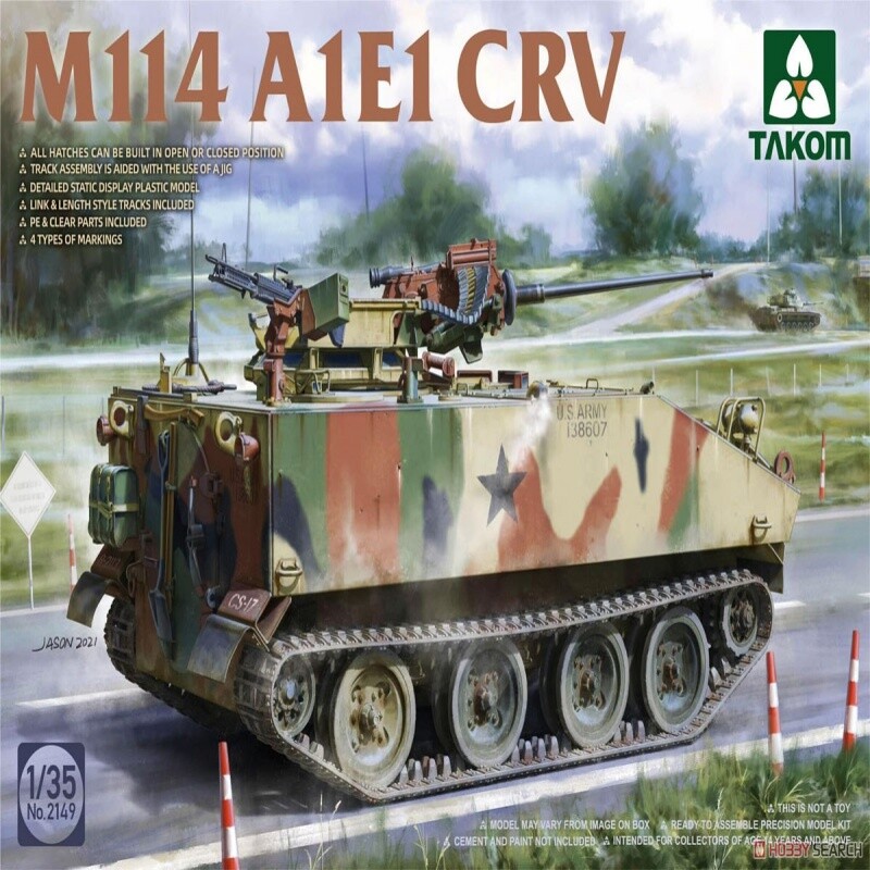 Takom 2149 1/35 M114A1E1 Armored Reconnaissance Vehicle