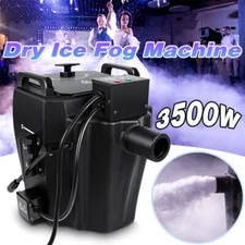 3500W Dry Ice Fog Machine Low Lying Fog Machine Stage Party Effect Wedding Event