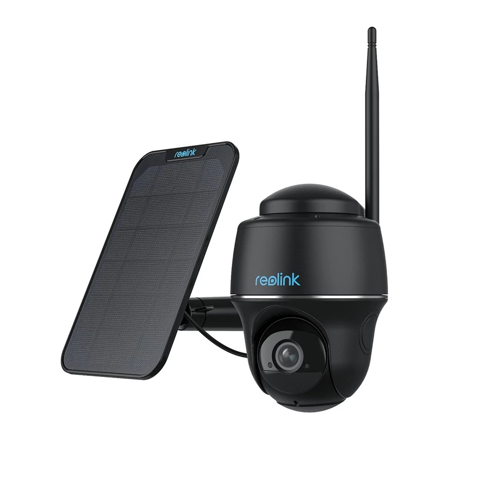 Reolink Refurbished ArgusPT 5MP WLAN PTZ Solar Überwachungskamera Aussen Akku
