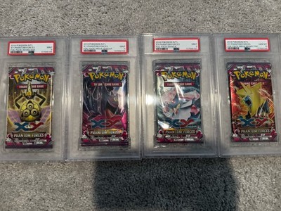 Sequential Set of 4 Artwork Packs Phantom Forces PSA 10, 9