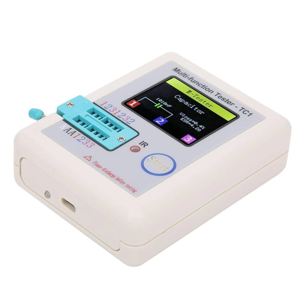 Transistor Tester Komponententester LCR TC1 Diode Widerst deutsche Anleitung !! - Bild 3 von 4