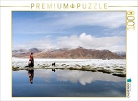 Calvendo Puzzle Old Tingri: Nomaden | 1000 Teile Lege-GrößE 64X48Cm Foto-Puzzle