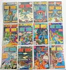Batman Comic Book Lot Of 12 Vintage Bronze Age DC Comics All Newsstand