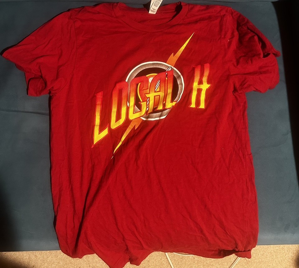 Official merch for Local H, the criminally underrated 90s grunge duo — a wearable piece of alt-rock history that most people under 30 won't recognize but die-hards will lose their minds over.