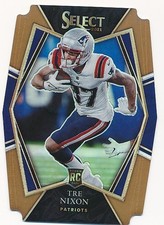 TRE NIXON 2021 PANINI SELECT PREMIER LEVEL DIE-CUT BROWN PRIZM #199 SP #147/199