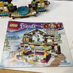 LEGO Friends Snow Resort Ice Rink 41322 Complete With Instructions And Box 