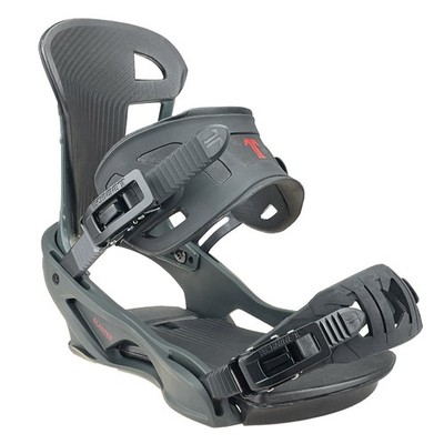 Technine Blaster Snowboard Bindings Large (US Mens 8-12) Dark Gray New 2024