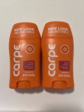LOT OF 2 Carpe Antiperspirant Underarm Lotion ROSE WATER 1.76 oz / 50g