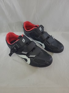 Peloton Cycling Shoes Size 41 (Men's 8) (Women's 10) Cleats Unisex Black Red