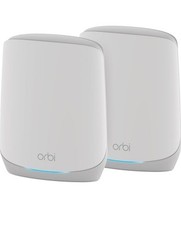NETGEAR Orbi Tri-Band WiFi 6 Mesh Network AX5400 2 Pack RBK762S 5.4 Gpbs 5 Rooms