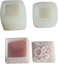 Rose Decorative Storage Box Container Molds Storage Box Silicone Mold for Epoxy