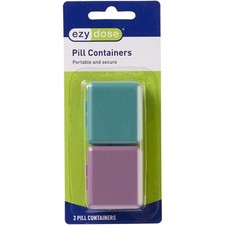 Pocket Pill Organizer 7 Day Travel Vitamin Medicine Container Compact Portable