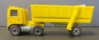 1969 Hot Wheels Redline Road King Mountain Mining Yellow Truck Cab Semi Trailer