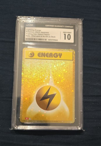 Basic Lightning Energy 034 Pokemon TCG Classic: Charizard Holo (Japanese)