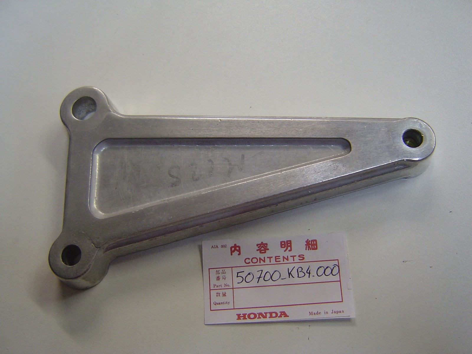Platine de repose-pied gauche premium en alliage renforcé pour Honda CM125C et CM250CC
