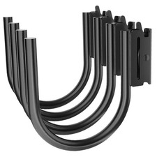 4 ganci a J per binari E resistenti per garage, rimorchi e magazzini chiusi