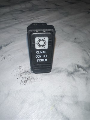 Carling VAB2 Rocker Switch ''Climate Control System''  4-Pole  On-Off  Illuminated