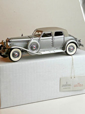 Franklin Mint 1:24 Scale Diecast 1933 Duesenberg 