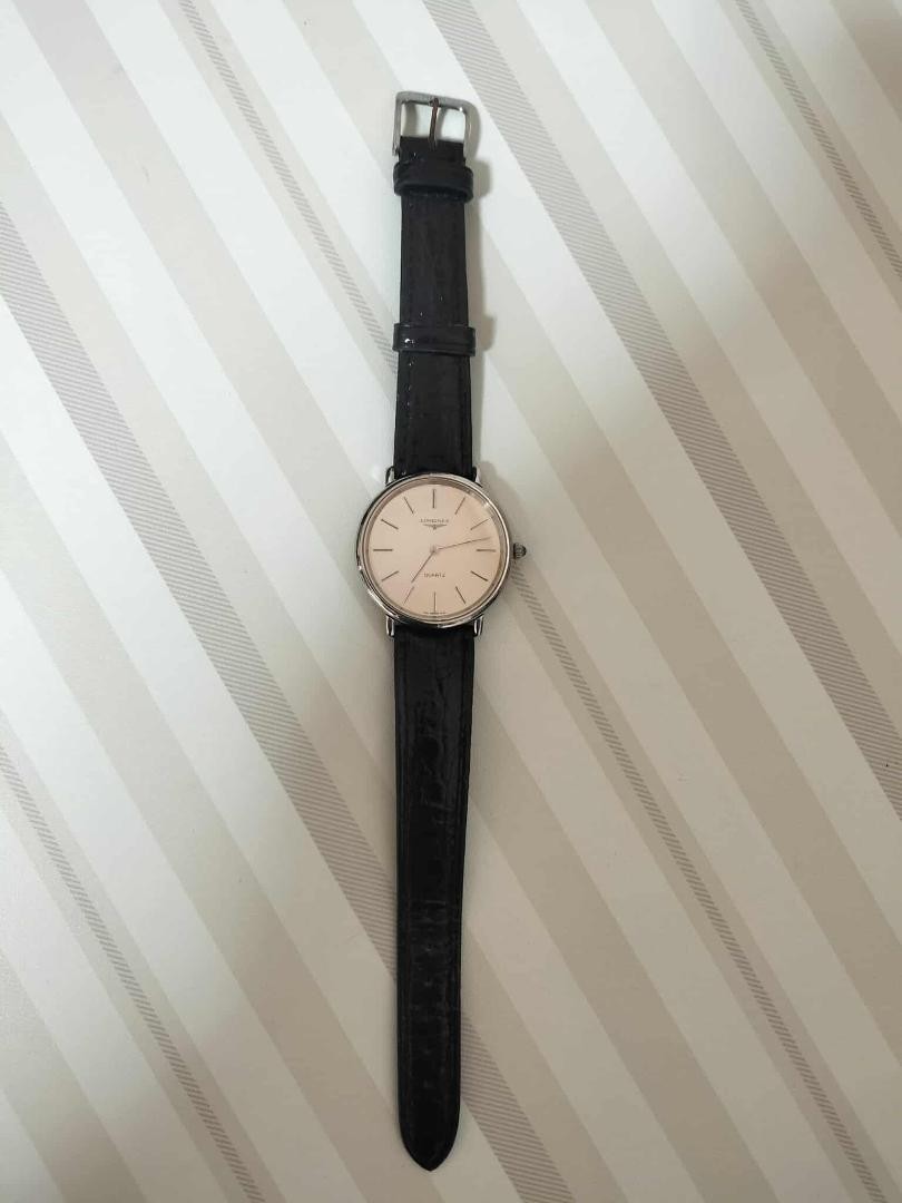 Longines Mens Quartz Watch 7304173 Classic Style Pre-Owned