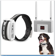 GPS Wireless Dog Fence System PF-09 White Rechargeable - New In Box