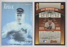 1991-92 Silver Star Holograms Cal Ripken Jr HOF