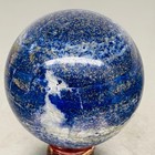 Natural Lapis lazuli Sphere Quartz Crystal Ball Reiki Healing 1040G — photo 5