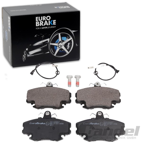 Eurobrake BremsbelÄGe Satz Vorderachse Passend FÜR Alpine V6 Dacia Sandero-image