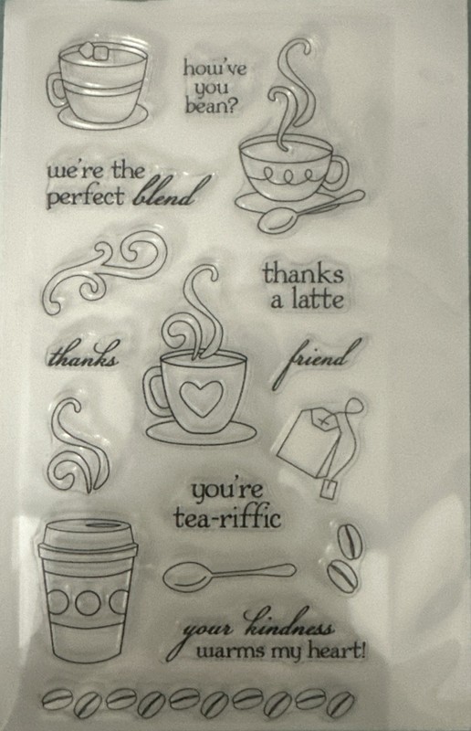 NEW Coffee Stamp Set