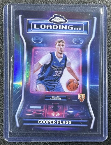 2025 Topps Chrome Cooper Flagg Refractors (RAW)