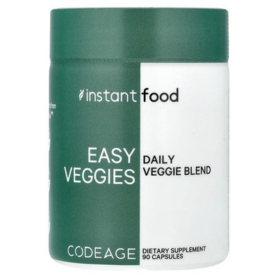 Instant Food, Easy Veggies, Daily Veggie Blend, 90 Capsules