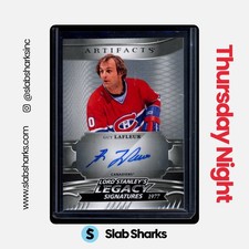 2018 UPPER DECK ARTIFACTS GUY LAFLEUR LORD STANLEY'S LEGACY SIGNATURES AUTO