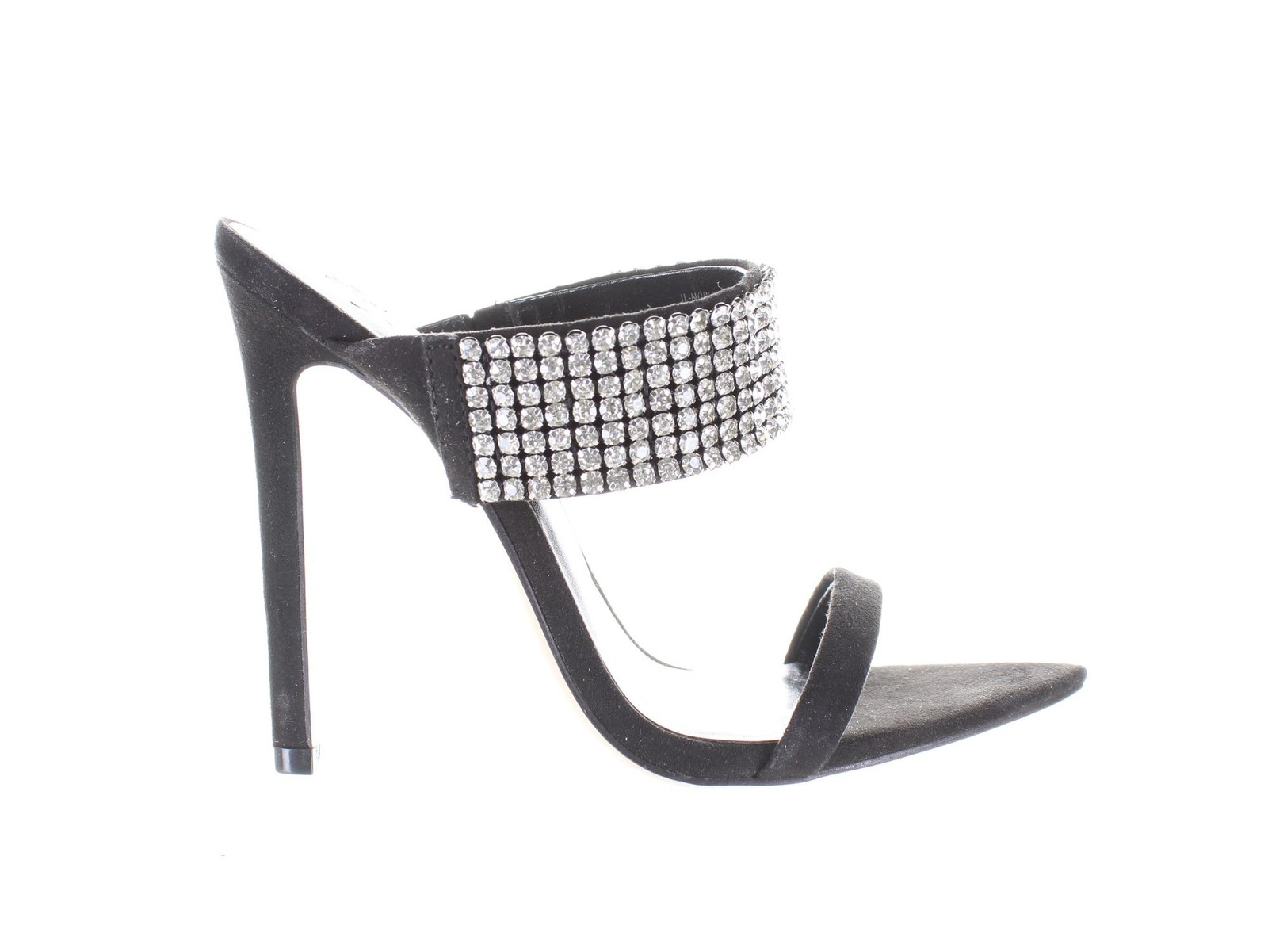 JLO by Jennifer Lopez Womens Noin Black Sandals Size 6.5 (7754349)