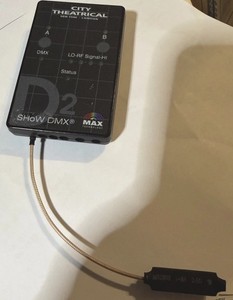 City Theatrical SHoW DMX Neo D2 Wireless 2 Micro-Dimmer 5722M