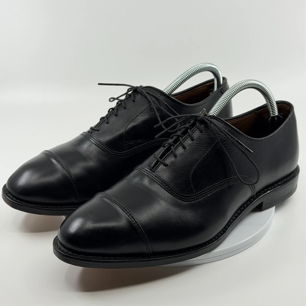 Allen Edmonds Shoes Men 8.5D Black Voyager Oxfords Leather Balmoral Lace Up 6180 Las mejores ofertas en Zapatos de Vestir Sólida Allen  main image 2