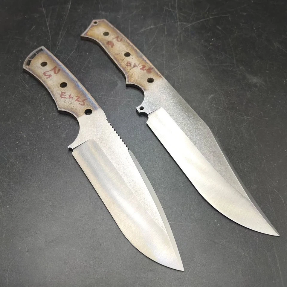 HERRAMIENTA D2 PERSONALIZADA HECHA A MANO UBR CUCHILLAS EN BLANCO DE ACERO PARA SUMINISTROS PARA HACER CUCHILLOS Foto 3 de 3