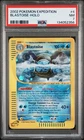 2002 POKEMON EXPEDITION #4 BLASTOISE-HOLO PSA 7