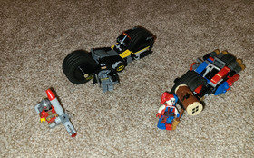 LEGO DC Comics Super Heroes: Gotham City Cycle Chase (76053) 100% w/box&manual