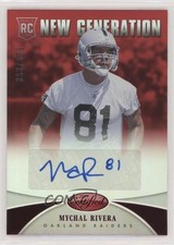2013 Certified New Generation Mirror Red Signatures /999 Mychal Rivera Auto gh4