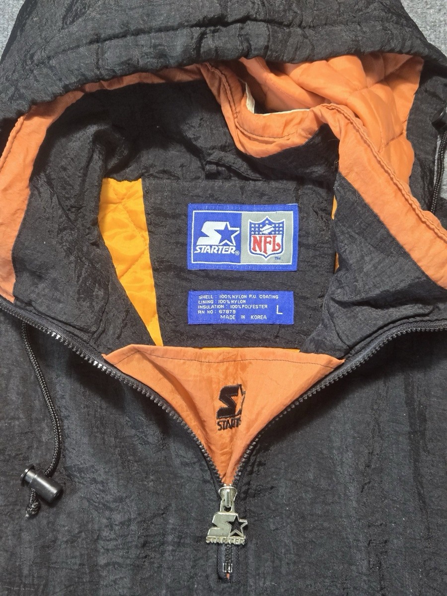 90s STARTER BENGALS ナイロンジャケット Vintage 90s Cincinnati Bengals Starter Jacket Quarter Zip Hoodie
