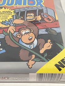 Donkey Kong Junior by Nintendo (Atari 7800, 1988) BRAND NEW SEALED! W/ Hang Tag