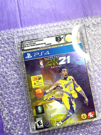 NBA 2K21: Mamba Forever Edition (Playstation 4, 2020) VGA 85+ NM+ not WATA