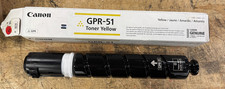 Genuine Canon GPR-51 8519B003 AB iR-ADV C250, C255, C350, C355 Yellow Toner