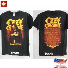 Ozzy Osbourne No More Tours Vol. 2 World Tour 2018 Black Limited Edition