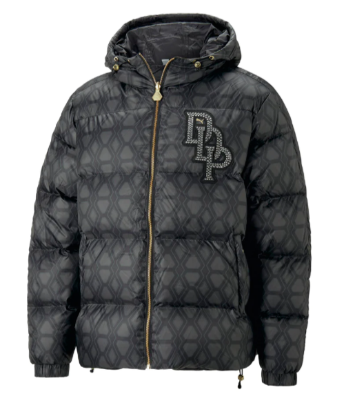 Puma x Dapper Dan Reversible Bomber Puffer Jacket Men's Size XL