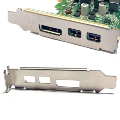 Low Profile Bracket für Dell AMD Radeon RX550 RX640 R9J9P 6J78X Grafikkarte