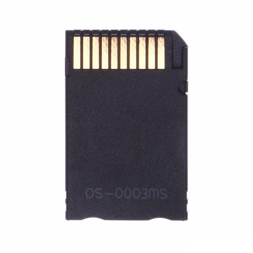 Adaptateur de carte mémoire micro SD vers Memory Stick PRO Duo - Noir - Zdjęcie 2 z 6